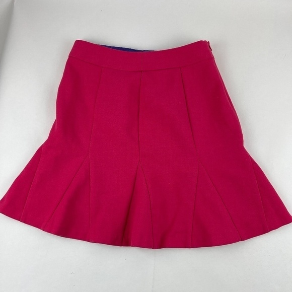 Banana Republic Skirt Womens Size 4 Pink Ruffled Zipper - Picture 8 of 8